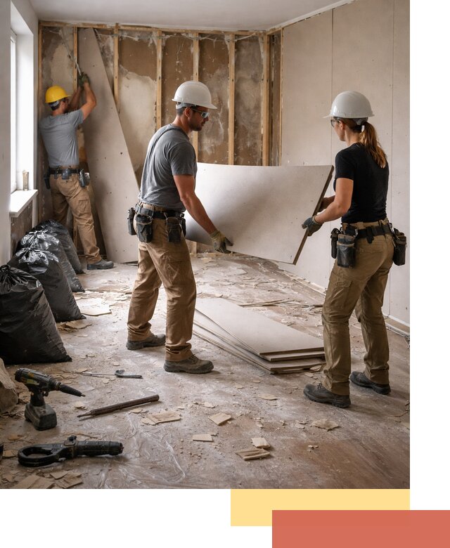 Демонтаж стеновых панелей в Сегеже быстро и аккуратно