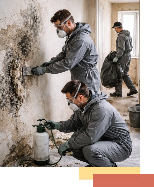 Удаление плесени со стен профессионально в Сегеже