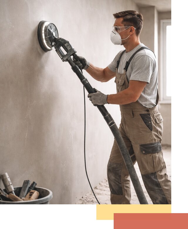 Профессиональная шлифовка стен в Сегеже быстро и качественно