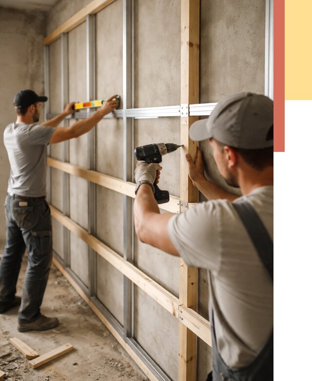 Устройство обрешетки под панели в Сегеже от 2185 руб. — монтаж под ключ | ОТДЕЛОЧНИК-Сгж