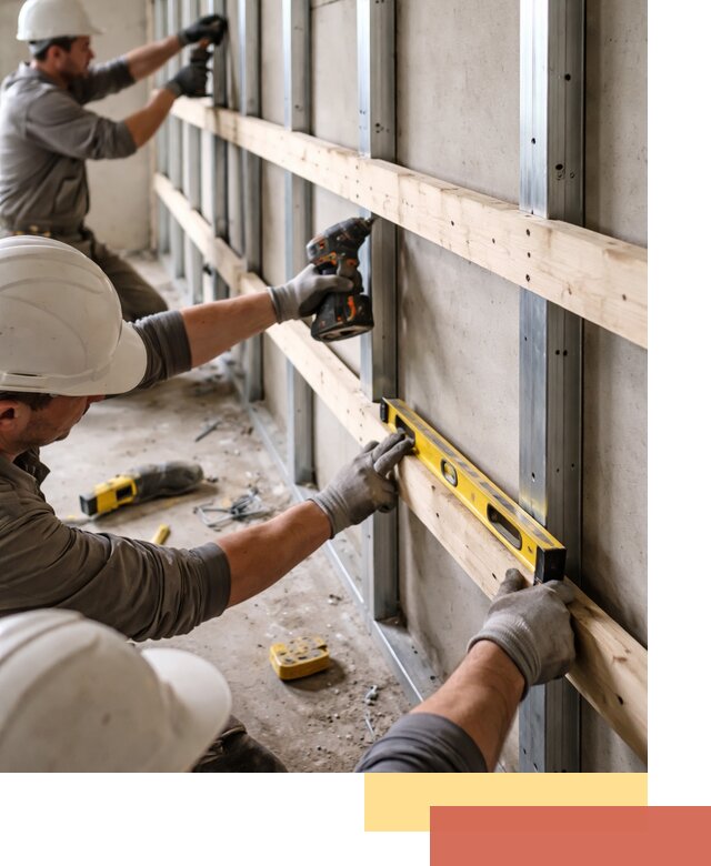 Устройство обрешетки под панели в Сегеже