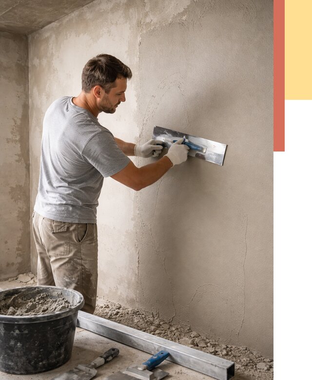 Штукатурка стен без маяков в Сегеже от 7492 руб/м2 — услуги и цена | ОТДЕЛОЧНИК-Сгж