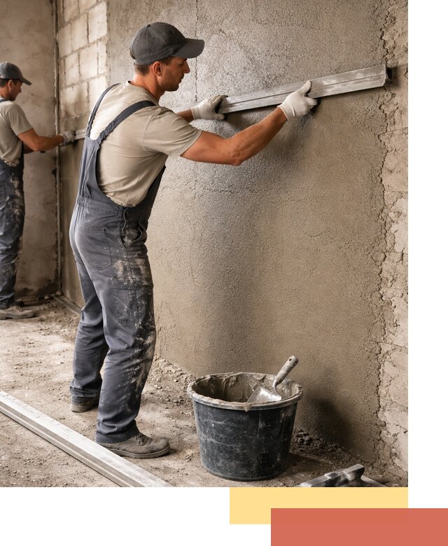 Штукатурка стен цементно-песчаная в Сегеже профессионально