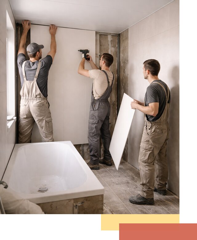 Отделка ванной панели ПВХ профессионально в Сегеже