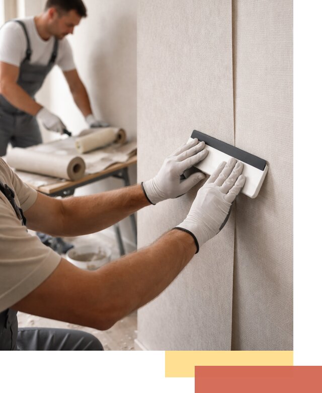 Поклейка обоев под покраску в Сегеже профессионально и быстро