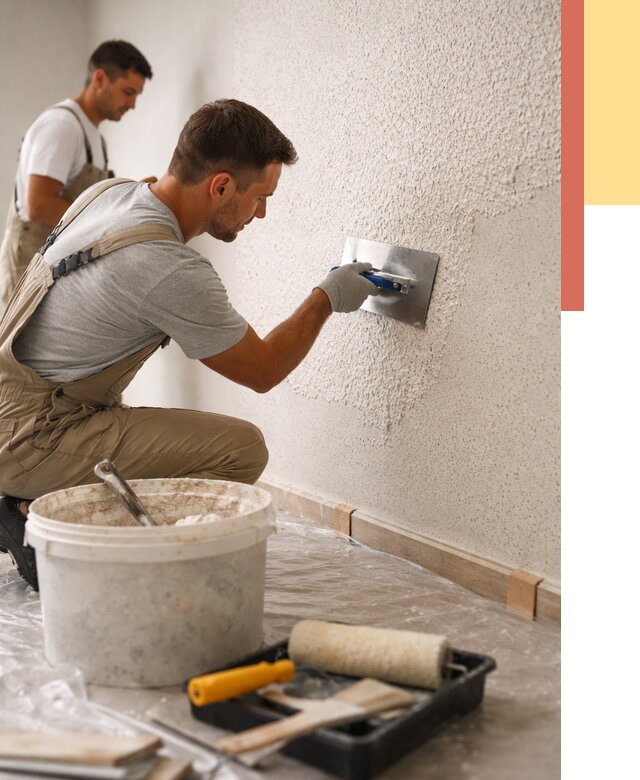 Нанесение жидких обоев в Сегеже от 7804 руб./м2 — быстро и недорого | ОТДЕЛОЧНИК-Сгж