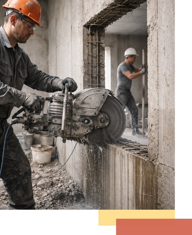 Алмазная резка проемов в Сегеже быстро и точно