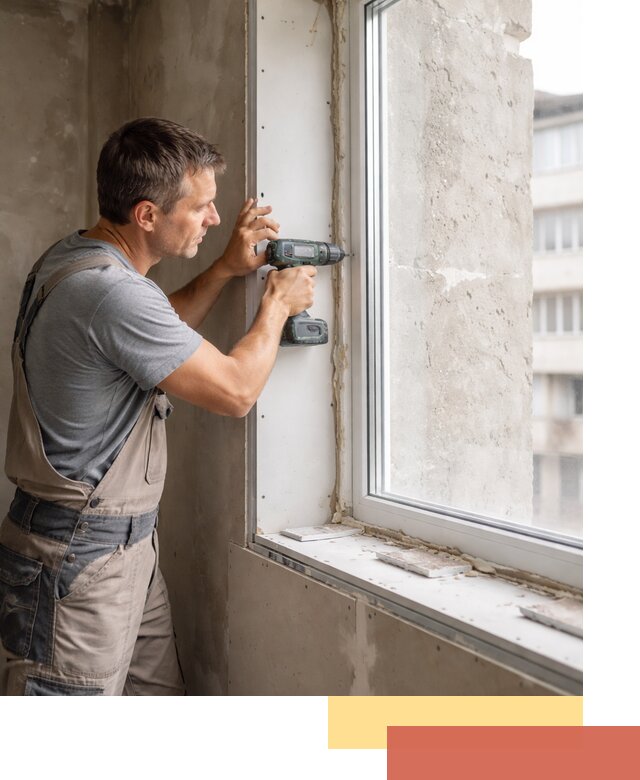 Монтаж гипсокартонных откосов в Сегеже под ключ