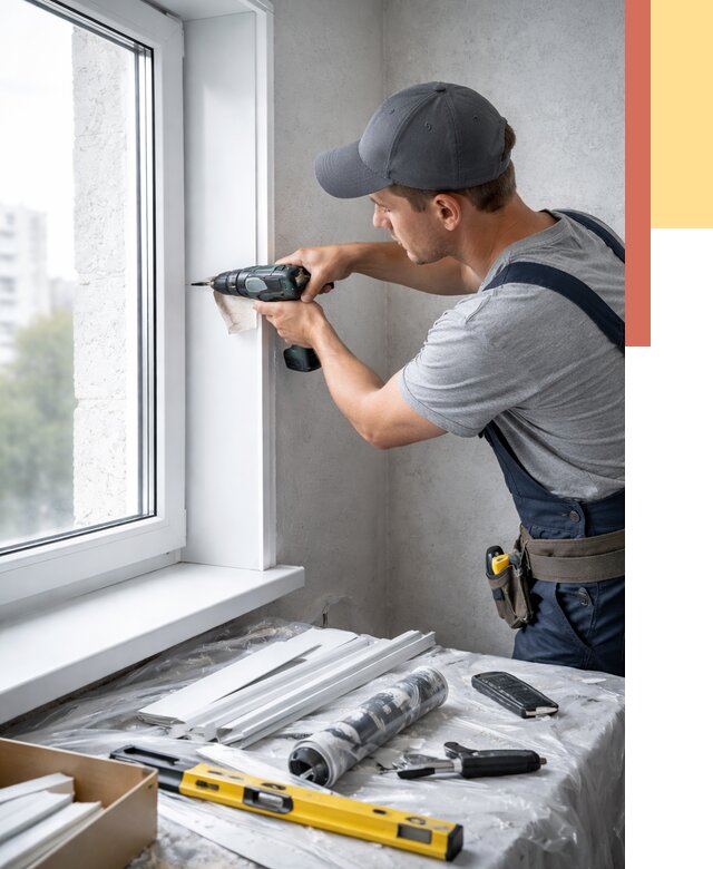 Установка пластиковых откосов в Сегеже от 2341 руб. | ОТДЕЛОЧНИК-Сгж монтаж, быстро и недорого