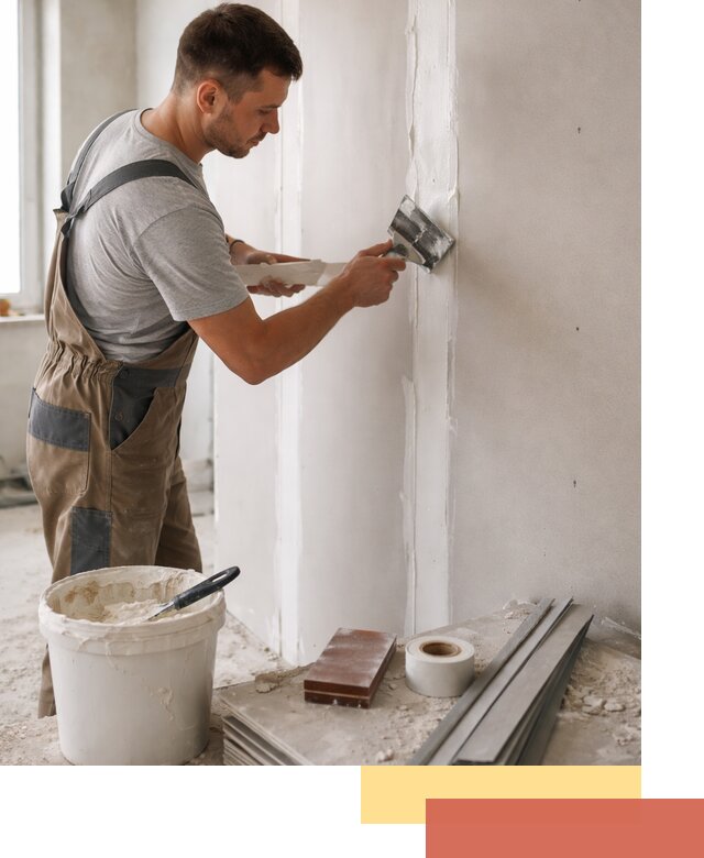 Шпаклевка перегородок из гипсокартона в Сегеже качественно и быстро