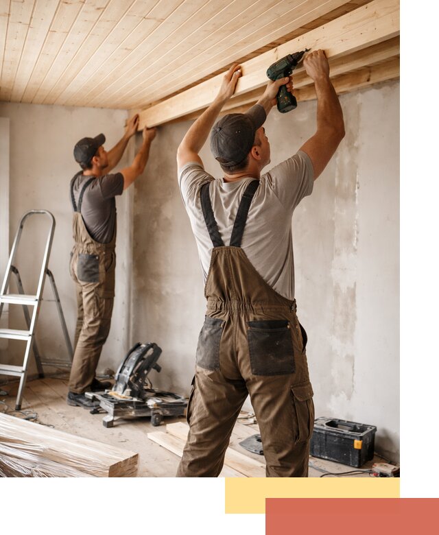 Монтаж потолка из вагонки в Сегеже профессионально и аккуратно