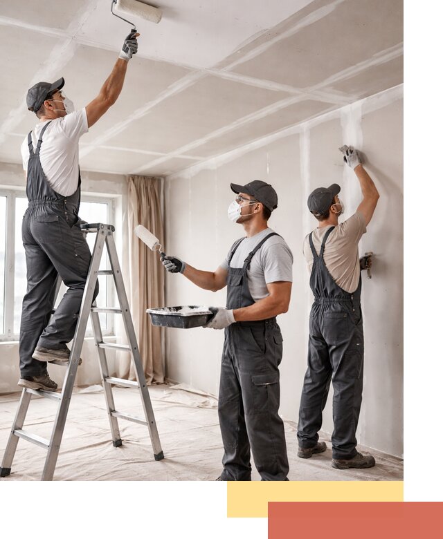 Покраска потолка из гипсокартона в Сегеже качественно и недорого