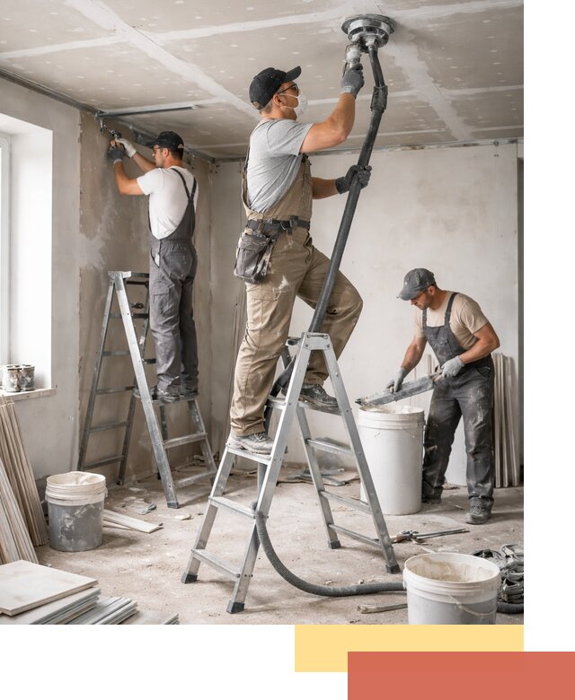 Ремонт потолка из гипсокартона в Сегеже: быстрый и качественный монтаж