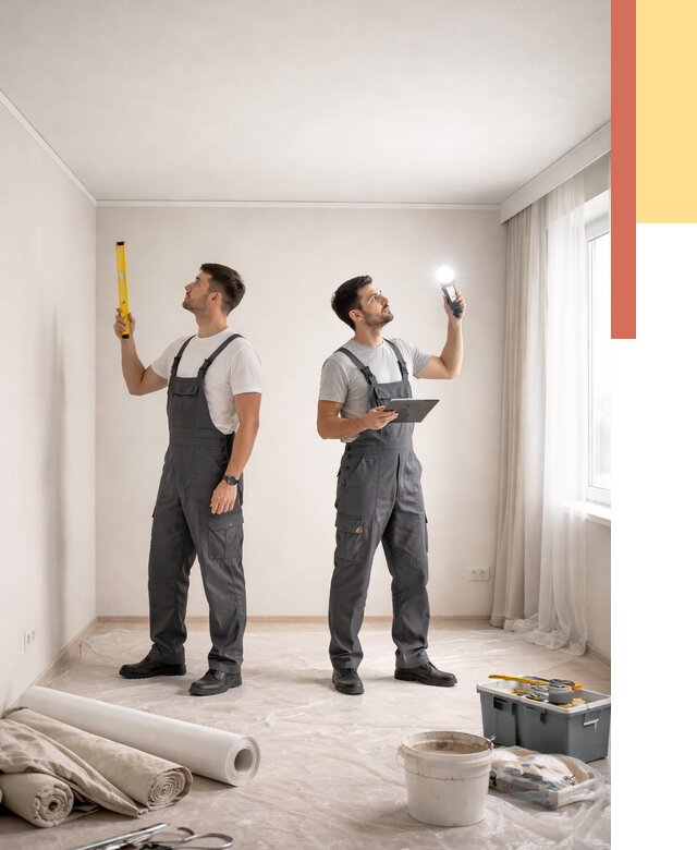 Отделка потолка в Сегеже недорого от 780 руб/м2 | Услуги ОТДЕЛОЧНИК-Сгж