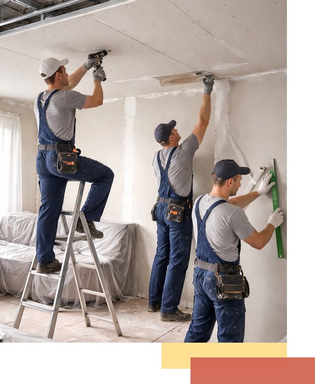 Профессиональная отделка потолка в Сегеже быстро и качественно