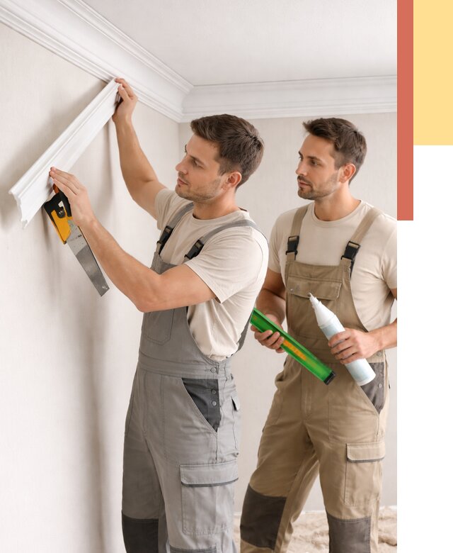 Монтаж потолочного плинтуса в Сегеже от 2393 руб. — быстро и недорого | ОТДЕЛОЧНИК-Сгж