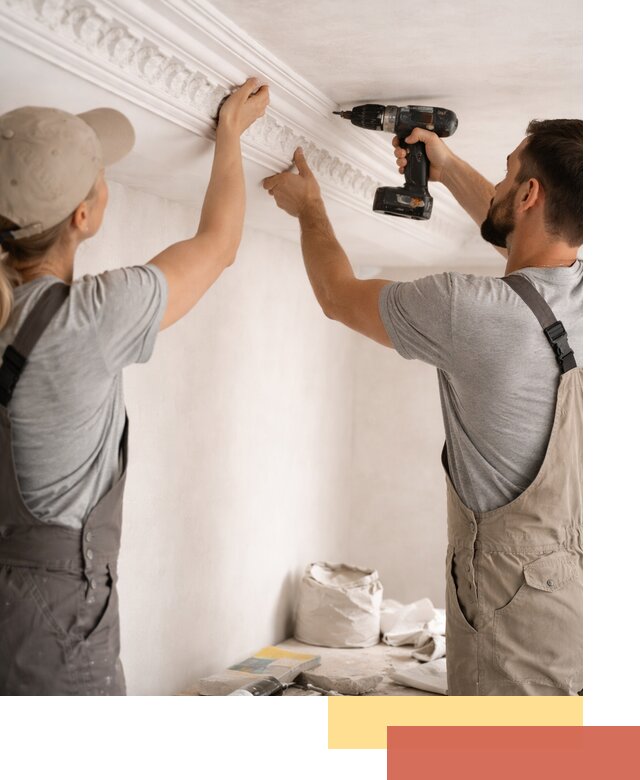 Профессиональный монтаж лепнины на потолок в Сегеже